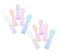 Beatifufu 10 Piezas De Cepillos Para Detalles De Uñas Cepillos Para Polvo De Uñas Pequeños Para Fregar Para Limpiar Para Fregar Para