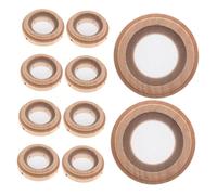 Beatifufu 10 Piezas Kit de Moxibustión Anillos para Cuidado del para Abdominal y Protección