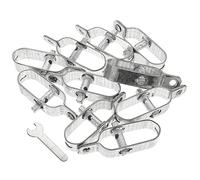 Beatifufu 10 Piezas Unidades Tensor de Cable Resistente Herramienta para Alambre Diseño para Fijación Segura y Duradera Proyectos Industriales y Agrícolas