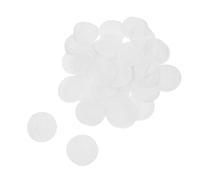 Beatifufu 100 piezas Almohadillas de Algodón Unidades Toallitas Dobles para Limpieza Facial Desmaquillante y Quitaesmalte Suaves para Piel Sensible Redondas
