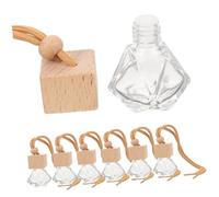 Beatifufu 10piezas Minibotellas Difusoras Vacías Para Perfume De Coche Frasco De Recarga De Perfume Distribuye Fragancia