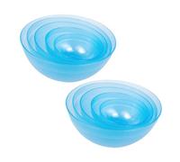 Beatifufu 10Piezas Tazón para Máscaras de Unidades para Facial DIY Color Aleatorio Herramientas de Spa para Personal