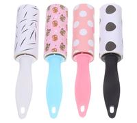 Beatifufu 12 Piezas Rodillo Quitapelusas Portátil Reutilizable Unidades Mini Cepillo Adhesivo para Ropa Pelo de Sofás Camas y Alfombras Fácil Uso y Recambio Rápido