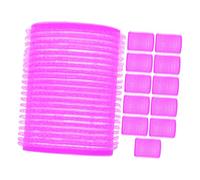 Beatifufu 12 Rizadores De Pelo De Plástico 45 Mm Para Mujer Herramienta Para Peinar El Cabello Cabello Seco y Mojado Efectos De Ondas Grandes Uso Temporal