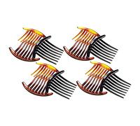 Beatifufu 12piezas Peine Lateral Decorativo Para Cabello Fino De Dientes Accesorios Para Mujeres y Peinados Elegantes