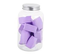 Beatifufu 12piezas Puff De Maquillaje Reutilizable Esponjas Cosméticas Para Base Líquida y Polvo Herramienta De De Alta Secas y Húmedas