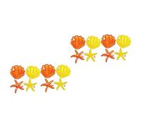Beatifufu 16piezas Pasadores De Concha y Estrella De Mar Para Niñas Accesorios De Cabello De Sirena Diademas De Perlas Clips De Pelo Coloridos Para Fiesta y Uso Diario