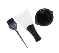 Beatifufu 1juego Teñir El Cabello Kit Profesional De Platos y Cuencos Para Coloración Capilar Herramientas Portátiles Para Salones y Uso Doméstico Fácil De Limpiar y Económico