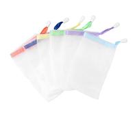 Beatifufu 1paquete Bolsa De Para Jabón De Estuche De Jabón Mano Para Limpieza Facial y Cierre De Cinta y Hebilla
