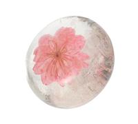 Beatifufu 1pieza Jabón De Flores Esencial Jabón Transparente Para Lavado Facial y Baño Hidratante y Nourishing Para Piel Grasa y Pores Abiertos Fragancia Atractiva