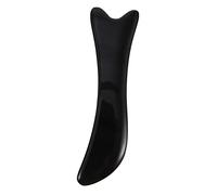 Beatifufu 1pieza Masajeador Facial Portátil De Acupuntura Doble Cabeza Herramienta De Raspar Para Cuidado Piel Casa y Viaje Para Control De Acné y Relajación