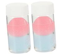 Beatifufu 2 piezas Limpiador para Pinzas de Pestañas Herramienta Profesional para Quitar Pegamento y Antiguo Extensiones de Pestañas Accesorio Práctico para Salones y Uso Personal