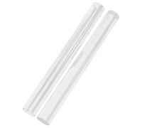 Beatifufu 2 piezas Rodillos de Acrílico Transparentes para Arcilla de Sólido y Diseño Ergonómico para Escultura y Manualidades DIY