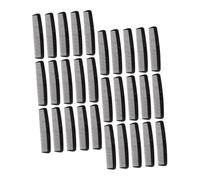 Beatifufu 200 piezas Peine de Bolsillo con Dientes Finos y Gruesos para Hombre y Mujer Peine de Peluquería Versátil para Estilismo y Viaje Diseño Compacto Dual para Tipo de Cabello