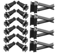 Beatifufu 20piezas Clips De Ventilación De Aire Para Automóvil Accesorios De Ambientador De Diseño Cuadrado Compatible Oficina y Hogar