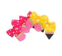 Beatifufu 2pares Sombreros Pinzas Pelo Grandes Lazos Pinzas de Cocodrilo Accesorios Vuelta al Cole para Bebés Niñas Pequeñas y Adolescentes