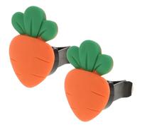 Beatifufu 2piezas Aromaterapia Para Coche Clips De Ventilación Diseño De Comida Ambientadores Ajustables Decoración Estética