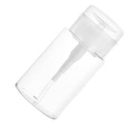 Beatifufu 2piezas Botella De Cosméticos Reutilizable De Bomba Para Viaje Recipiente Vacío Para Desmaquillante Loción y Productos De Belleza