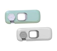 Beatifufu 2piezas Cerradura De Refrigerador Para Bebés y De Instalar Seguridad Infantil Para Armarios Cocina