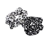 Beatifufu 2piezas Coleteros De Leopardo Accesorios De Pelo Estirables Para Niñas y Mujeres Estilo Vintage Suaves y Resistentes