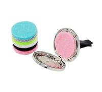 Beatifufu 2piezas Difusor De Perfume Forma De Pata De Perro Para Auto Ambientador Clip Para Ventilación Con Almohadillas De Color Aleatorio Decoración De Aire Para Automóviles