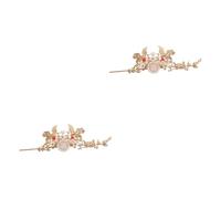 Beatifufu 2piezas Horquilla De Peinado Vintage De Doble Grulla Adorno Para Novia Palillo De Pelo Chino De Accesorio Elegante Para Ceremonias y Fiestas