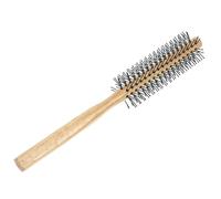 Beatifufu 2piezas Peine Redondo De Madera Para Secado Al Aire Cepillo De Estilo Cepillo Desenredante Para Cabello Rizado y Lacio Para Uso Doméstico
