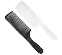 Beatifufu 2piezas Peines De Corte De Pelo Para Hombres Peines Curvos Antiestáticos Profesional Adecuado Para Cortes Traseros y Laterales Profesional