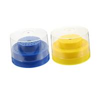 Beatifufu 2piezas Soporte De Exhibición Para Brocas De Uñas De Plástico Organizador Para Almacenamiento De Herramientas De Manicura