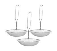 Beatifufu 3 Piezas Malla de Acero Inoxidable para Moxibustión, Red Fina para Cenizas de Moxa, Accesorio Resistente al Calor para Terapia de Medicina Tradicional China en Clínicas y Uso