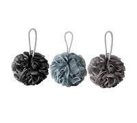 Beatifufu 3piezas Esponja Vegetal Loofah Unidades Cepillo Exfoliante Para Ducha y Baño Bola De Ducha Accesorio De Para Hogar y