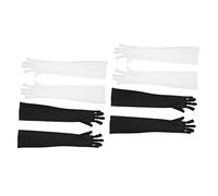 Beatifufu 4 Pares Guantes Uv Mangas Para Brazos Mujer Guantes De Conducción Con Protección Uv Mangas De Brazo De Protección Uv Cubre Brazos Guantes Para Mujer Caja Perder Paño Súper Largo