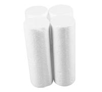 Beatifufu 4 Piezas Cilindros de Espuma Sólida de Poliestireno para Manualidades Diy Redondas Pintadas Mano para Educación Infantil Arreglos y Proyectos