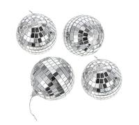 Beatifufu 4 Piezas Decoración Bola De Espejos De Esferas Reflectantes Para Barra Bolas De Espejos Para Fiestas De Discoteca Decoración Para Escenario