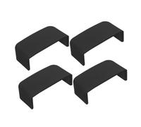 Beatifufu 4 Piezas Protector de Riel de Asiento Trasero Antichoque para Protectora Durable para Deslizante Inferior Accesorio de Reemplazo para Interior de Coche