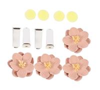 Beatifufu 4juegos Clips Abrazaderas Salida Aire Coche Aire Acondicionado Materiales Seguros Duraderos Fácil Usar Guardar Diseño Creativo Ligero Adecuado Estable Bonito Regalos Amigos