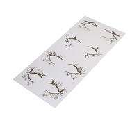 Beatifufu 4pares Pegatinas Delineador De Ojos Autoadhesivas Halloween Diseño Misterioso y Elegante Herramientas De Maquillaje Para Mujeres Decoraciones Para Fiestas y Eventos