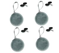 Beatifufu 4piezas Estuche De Almacenamiento De Aceites Esenciales Compartimentos Bolsa Organizador para Perfumes y Esmaltes Bolsa De Viaje Práctica para Uso Diario Sin Botellas