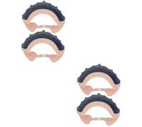 Beatifufu 4piezas Gorros De Champú De Impermeables Para Bebés De Ojos y Oídos Para Baño y Corte De Cabello Diseño Divertido y Práctico