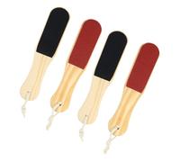 Beatifufu 4piezas Herramienta De Pedicura De Placa Raspadora Superficie Rústica Cuidado De Pies Eliminación De Callos