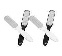 Beatifufu 4piezas Herramienta Para Moler Los Pies Exfoliante De Doble Cara Removedor De Piel Muerta Unidades Recortadora De Mano Cuidado De Pies Removedor De Callos