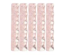 Beatifufu 5 Piezas Soporte para Bolígrafos de Uñas de Ranuras Almacenamiento de Pinceles de Maquillaje Exhibición de Bolígrafos de Arte de Uñas para Uso