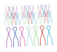 Beatifufu 50 piezas Clips para de Hilo Plástico Pequeños Sujetadores de Hilo Reutilizables para Máquina de Coser Accesorios Prácticos para Organización y Costura