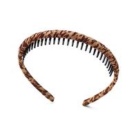 Beatifufu 5piezas Diademas De Tela Con Dientes Accesorio De Pelo Para Mujeres y Niñas Diseño Artístico y Práctico Color Aleatorio