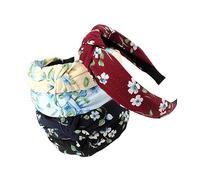 Beatifufu 5piezas Diademas Para Niñas Diseño Floral Accesorios De Cabello Elegantes y Coloridos Diademas Aleatorios