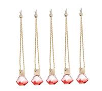 Beatifufu 5piezas Difusor De Colgante Para Automóvil Botella De Perfume Aromático Tapa De Decoración Para Coche y Sorpresa Para y