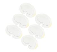 Beatifufu 6 Parches para Cuidado Mamario, No Tejido Alivio Lactancia, Adherencia Óptima, Forma Única