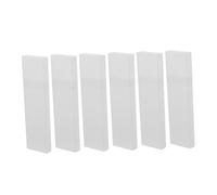 Beatifufu 6 Piezas Estuche Transparente para Raspadores de Lengua Portátil Caja Plástica Ligera y Duradera con Cierre Seguro para Viaje y Almacenamiento Organizado