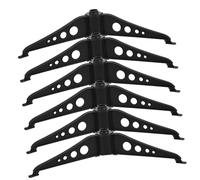 Beatifufu 6 Piezas Soporte para Árbol de Navidad de Base Estable con Diseño de Trípode para Decoración Navideña y Fijación de Árboles Pequeños
