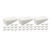 Beatifufu 60piezas Esponjas De Degradado Para Uñas Herramientas De Arte Para Manicura Esponjas Suaves Para Diseño De Uñas Gradiente y Efecto Estrellado Material Amigable La Piel
